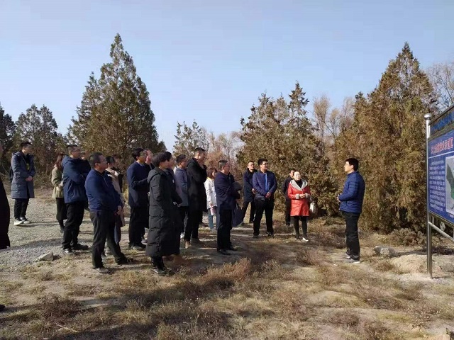 2019级资源环境与生态文明二班 赴甘肃省水土保持科学研究所开展现场教学