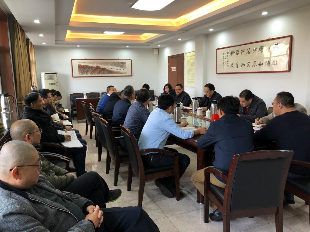 常务副校（院）长刘进军深入办公室调研指导工作